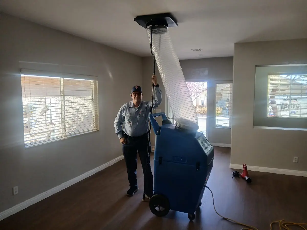 Professional Dryer Vent Cleaning work inside a Salem Lakes home